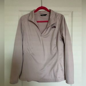 North Face Lavender Quarter Zip